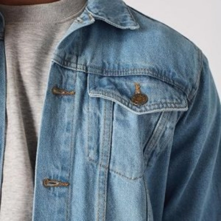 Men’s Classic Western Trucker Denim Jacket