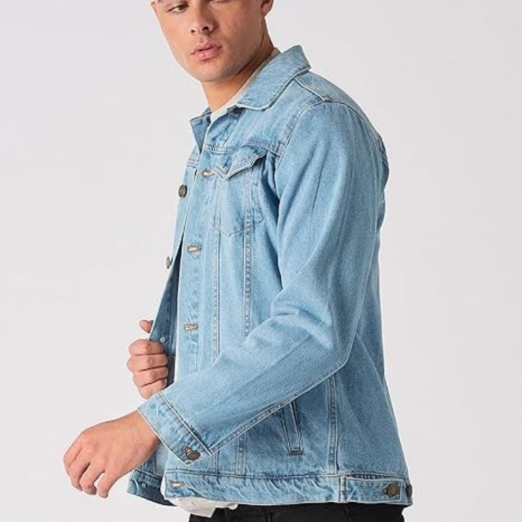 Men’s Classic Western Trucker Denim Jacket