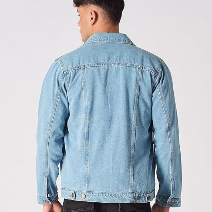 Men’s Classic Western Trucker Denim Jacket