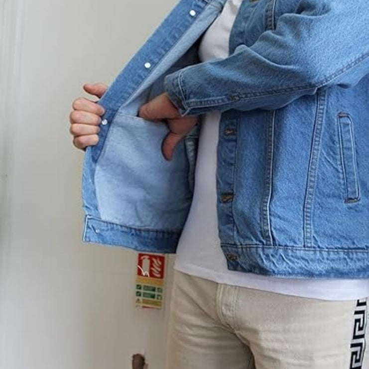 Men’s Classic Western Trucker Denim Jacket